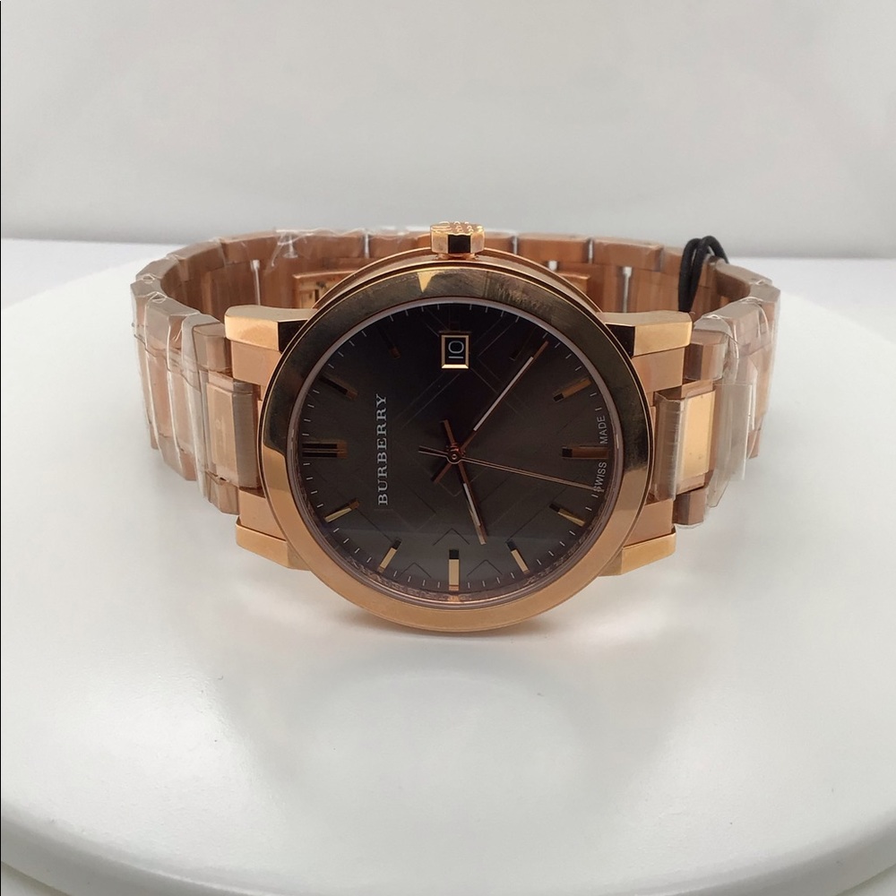 Burberry The City BU9005 Rose Tone Steel Watch